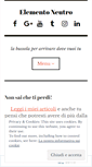 Mobile Screenshot of elementoneutro.com