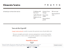 Tablet Screenshot of elementoneutro.com
